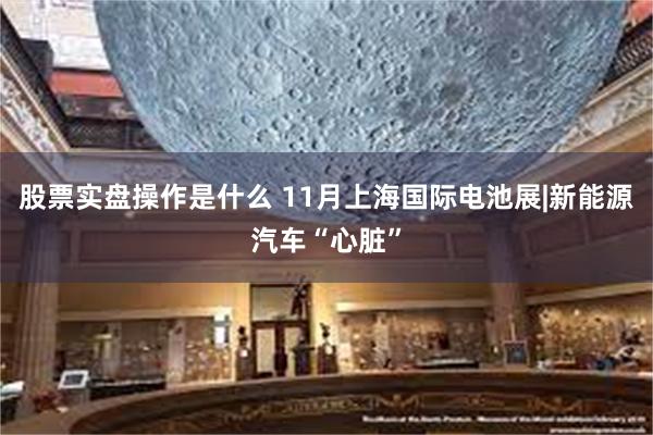 股票实盘操作是什么 11月上海国际电池展|新能源汽车“心脏”